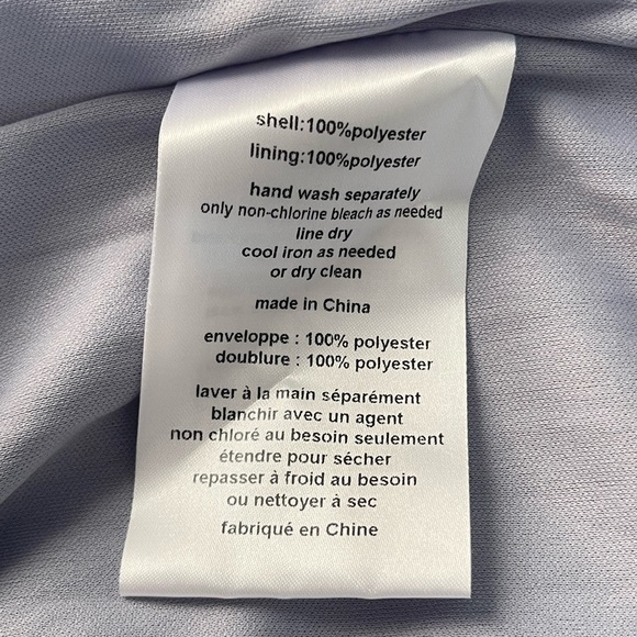 NWT Vera Wang White Halter Dress Gown - Picture 12 of 14